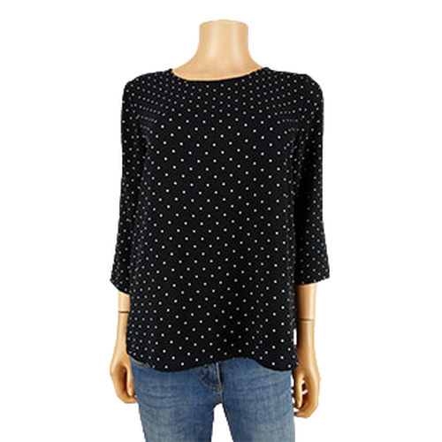 Blouse marine  pois - taille 38 - only - Modalova