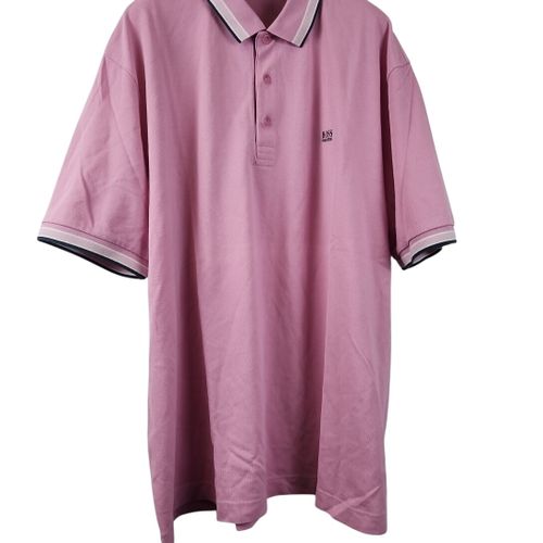 Polo bonbon en coton - Taille 50/54 (estim) - Hugo Boss - Modalova