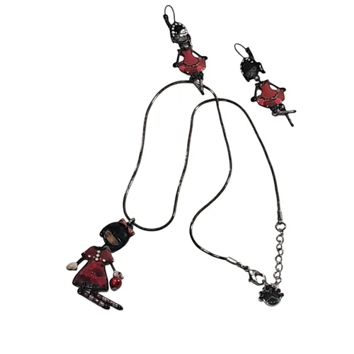 Collier et Boucles d'oreilles poupes - Label Emmaus - Modalova