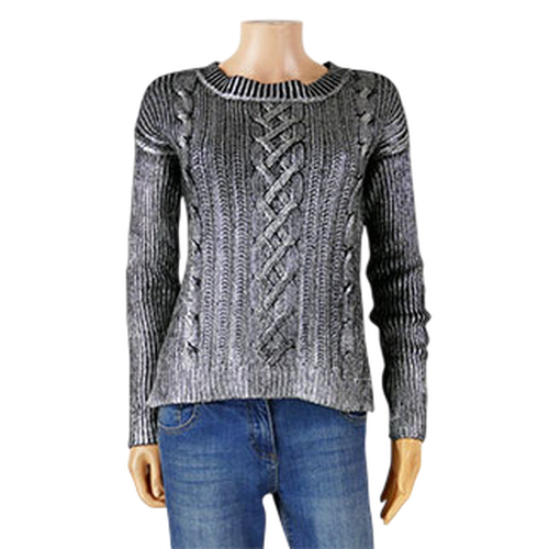 Pull et argent imprim - Taille M - saks fifth avenue - Modalova