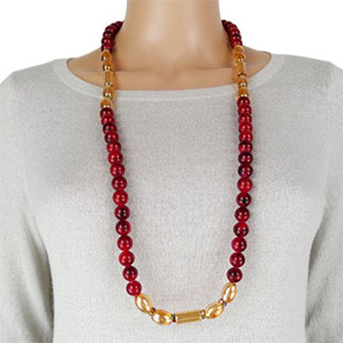 Collier sautoir  perles - Label Emmaus - Modalova