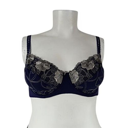Soutien-gorge imprim avec armatures - Franoise Saget - taille 100 E - Label Emmaus - Modalova