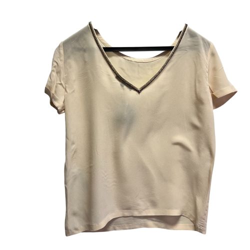 T shirt Beige Soie - Taille 3 (38/40) - maje - Modalova