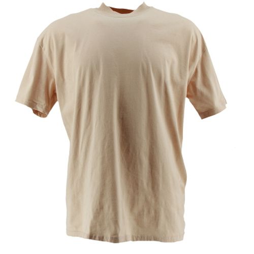 T-shirt beige manches courtes - S - boohoo man - Modalova