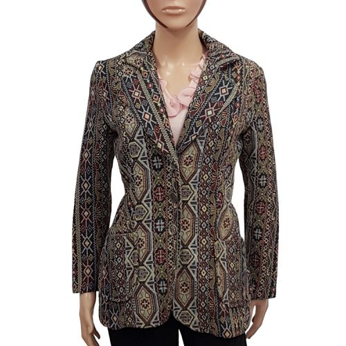 Veste tailleur T S/M Motifs ethniques " tapisserie " - pins & needles - Modalova