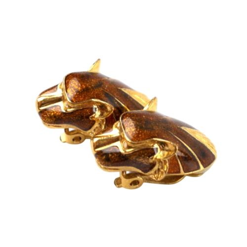 Boucles d'oreilles clips vintage - Label Emmaus - Modalova
