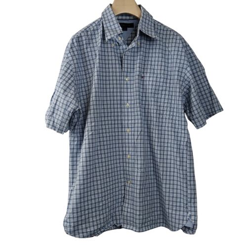 Chemise  carreaux 100% coton - Taille M - tommy - hilfiger - Modalova