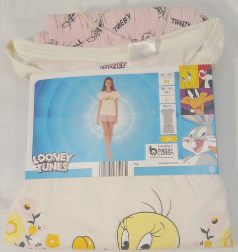 Pyjama en coton taille L - looney tunes - Modalova