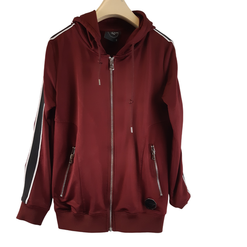 Gilet  capuche bordeaux - S - progut - Modalova
