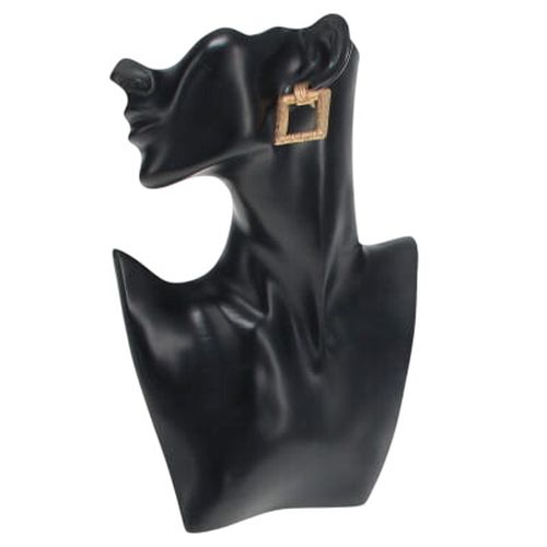 Paire de boucles d'oreilles rectangles - Label Emmaus - Modalova