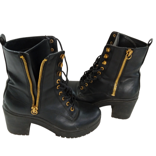 Bottines  lacets "cabra" style militaire P 39 - guess - Modalova