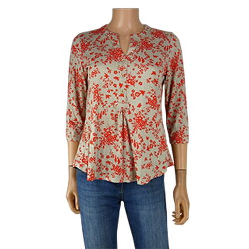 Blouse beige imprim - taille 2 - comme une femme - Modalova