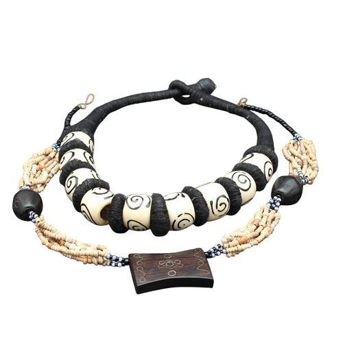 Colliers style africain - Label Emmaus - Modalova