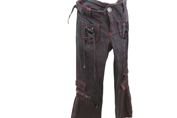 Pantalon style Gothique de marque MERCY - Label Emmaus - Modalova