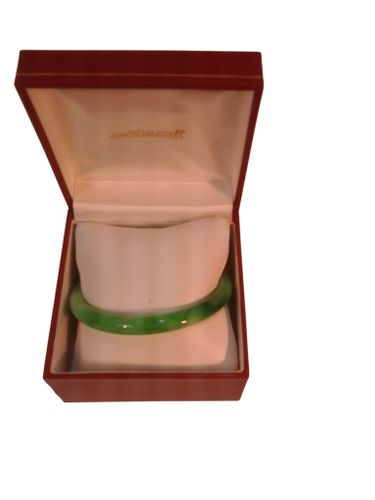 Bracelet jonc en pierre de jade - Label Emmaus - Modalova