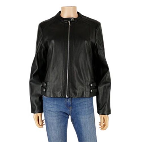 Veste en similicuir - taille 42 - camaeu - Modalova