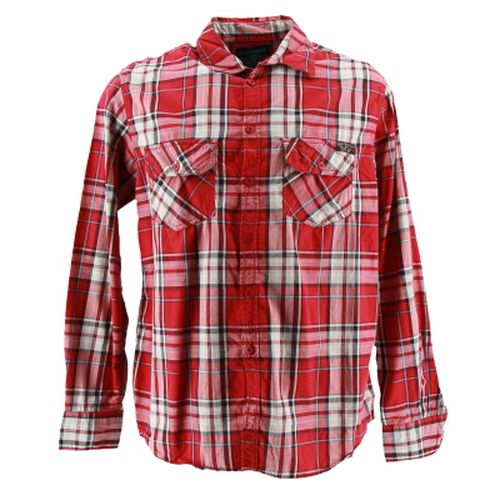 Chemise  carreaux manches longues - XL - celio - Modalova