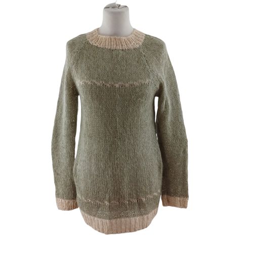 Pull artisanal en laine- S - Label Emmaus - Modalova