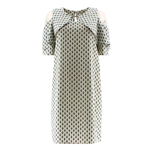 Robe blanche imprime - taille 38 - Label Emmaus - Modalova