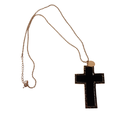 Collier sautoir croix - Label Emmaus - Modalova