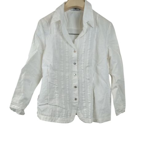 Chemisier en lin et coton - Taille 40 estim - h peter hahn - Modalova