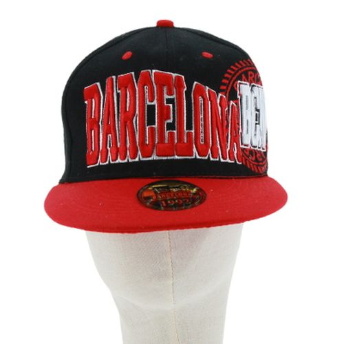 Casquette et rouge - taille rglable - barcelona cap design 1992 - Modalova