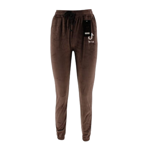 Jogging en velours ras - taille S/M - chic & mode - Modalova