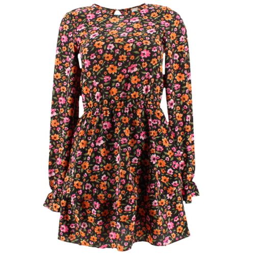 Robe noire  fleurs - -Taille 32 - h&m - Modalova