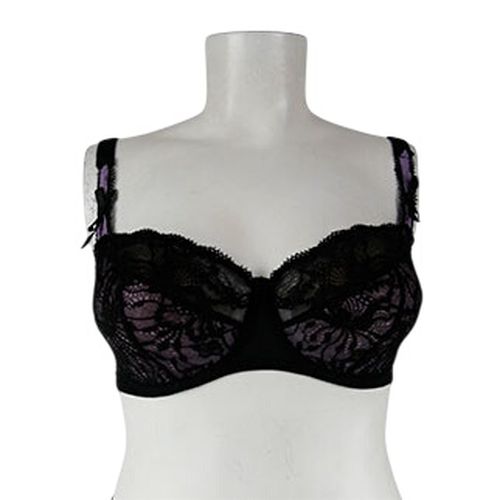 Soutien-gorge et violet avec de la dentelle et armatures - taille 100 E - aubade - Modalova