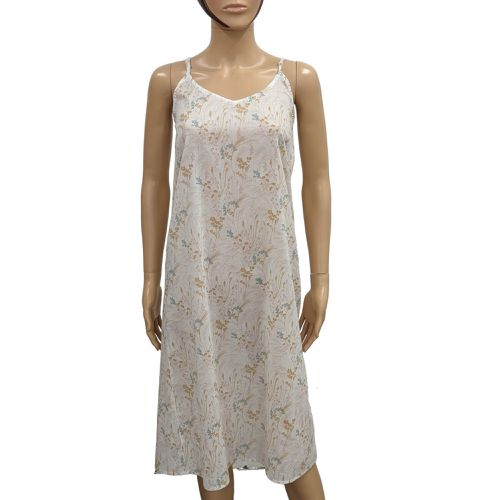 Neuf & tiquette Nuisette T 34/36 Robe Chemise de nuit imprim fleuri - bouchara - Modalova