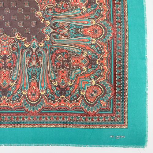 PETITS PRIX - Chle format carr  motifs foulard - ted lapidus - Modalova