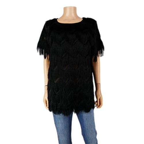 T-Shirt avec fausse fourrure - Taille L - h&m - Modalova