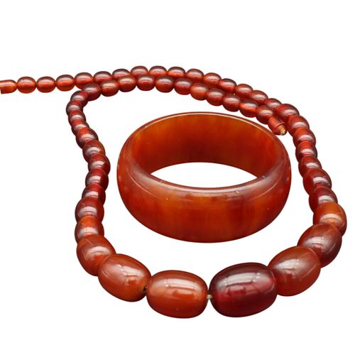 Collier et bracelet en cataline ou bakélite - Label Emmaus - Modalova