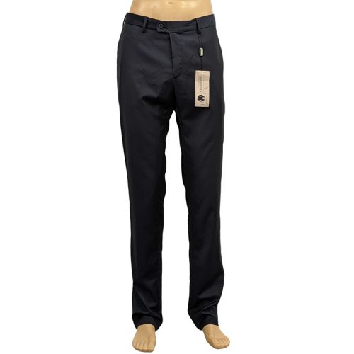 Pantalon neuf T 50 Ital. = 44/46 Fr en laine vierge marine - jamgot & co - Modalova