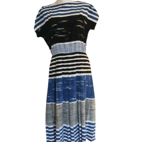 Robe rayée blanche et - 38/40 - Rodier - Modalova