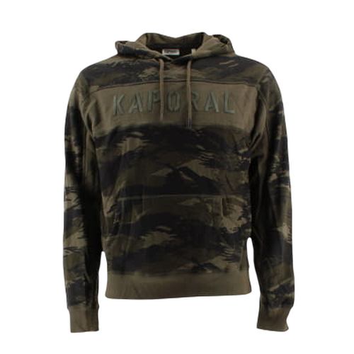 Sweat  capuche imprim camouflage - Taille M - kaporal - Modalova