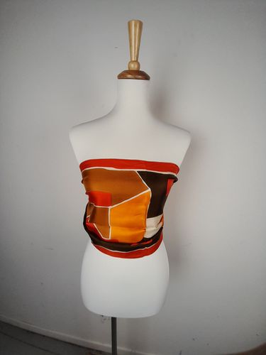 Foulard Orange marron Jacques Heim - jacques heim paris - Modalova