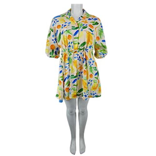 Robe imprimée abstrait - Holly & Joey - Taille 2 - Label Emmaus - Modalova