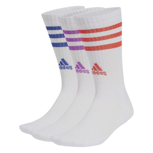 Chaussettes 3 Stripes - Lot de 3 paires Blanc - Label Emmaus - Modalova