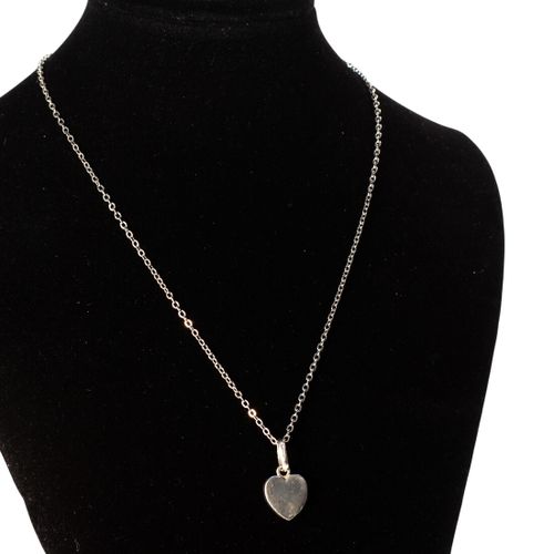 Collier coeur en argent - Label Emmaus - Modalova