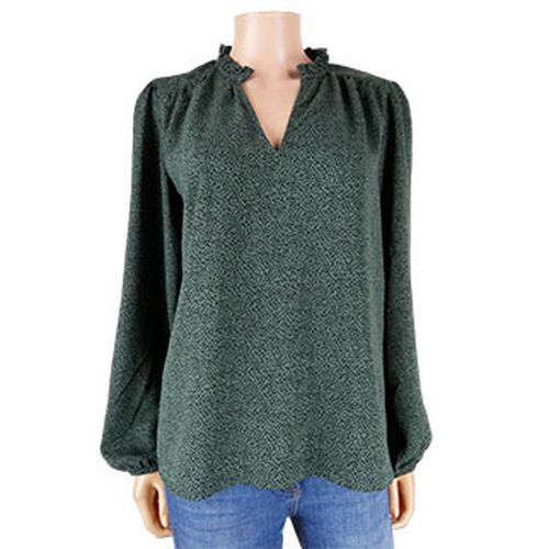 Blouse verte avec imprims noirs- - taille M - kiabi - Modalova