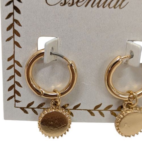 Petites boucles d'oreilles neuves en mtal - moa - Modalova