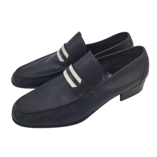 Mocassins marine en cuir - Pointure 39 - john charles - Modalova