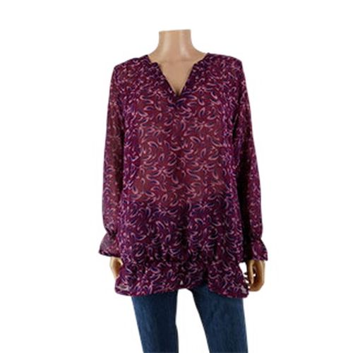 Blouse imprimé abstrait - Taille 38/40 - Label Emmaus - Modalova