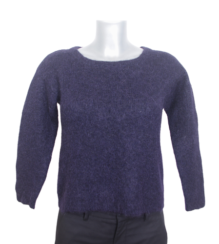 Pull - T1- court en mohair & alpaga - sud express - Modalova