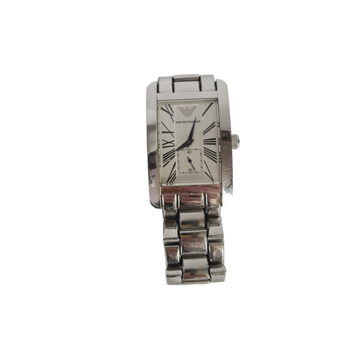 Montre Emporio Armani rectangulaire - emporio armani - Modalova