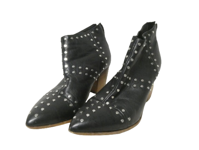 Bottines  talons en cuir - Pointure 37 - janet & janet - Modalova