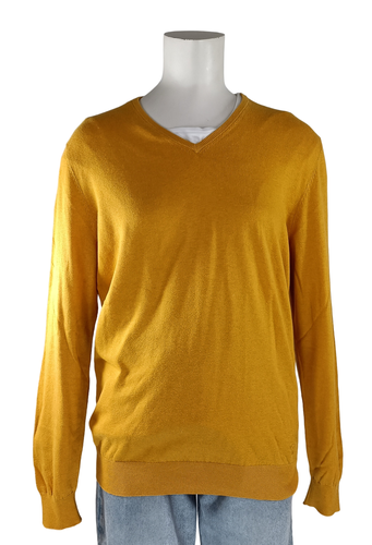 Pull jaune - Massimo Dutti - M - massimo dutti - Modalova