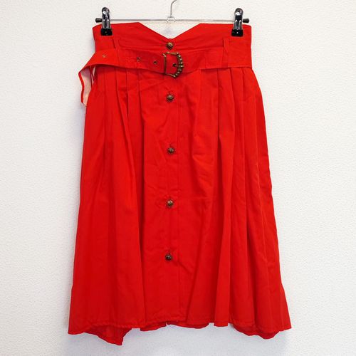  Jupe rouge vintage - XS - Femme - Label Emmaus - Modalova