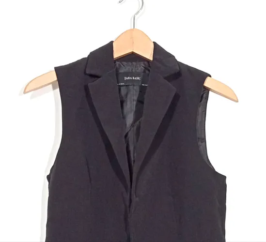 Veste sans manches - Zara- XS- longue - zara basic - Modalova